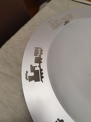 Lámpara techo infantil trenes