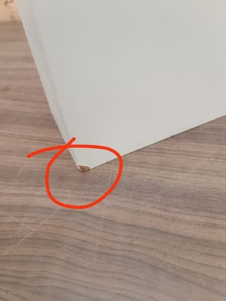 Organizador de cartas blanco de madera