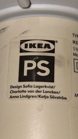 Lámpara IKEA PS SVARVA original