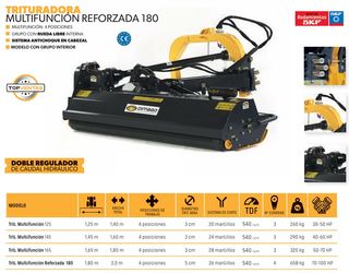 TRITURADORAS BRAZO MULTIFUNCION REFORZADA TRACTOR