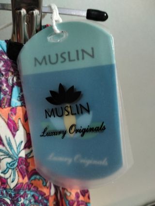 Falda larga estampada boho