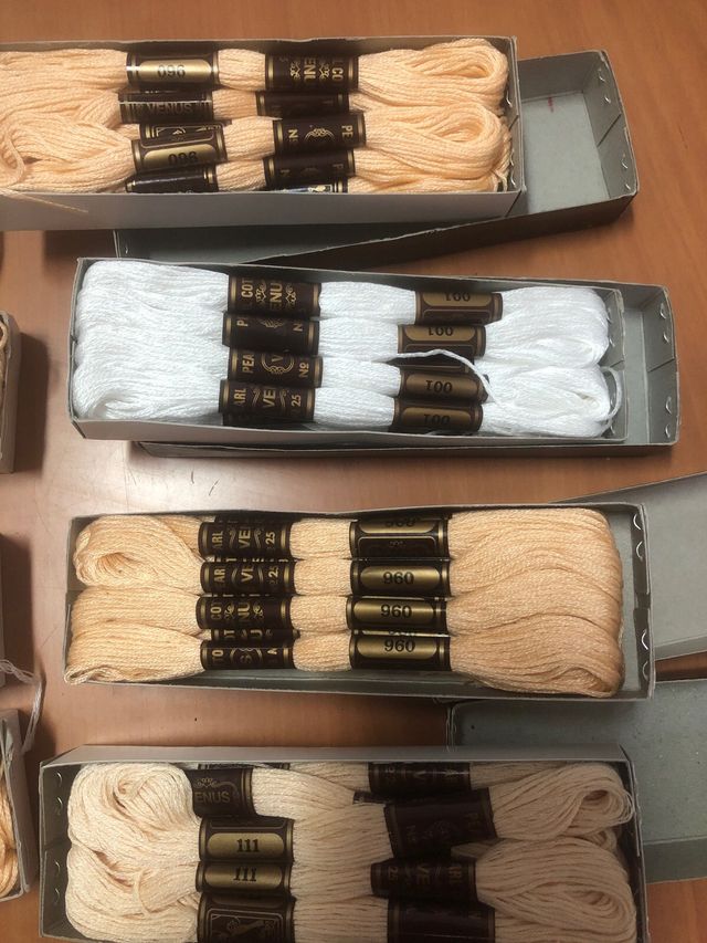 Filo ricamo Cotone perlato Venus - 8 pezzi