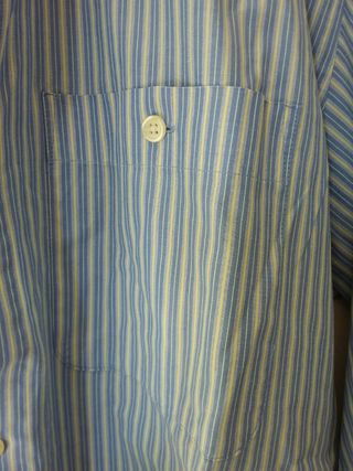 Camisa hombre rayas manga larga ANCORAGE XL