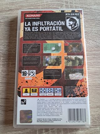 Metal Gear Solid Portable Ops - PSP