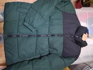 Abrigo acolchado hombre - Verde y Negro