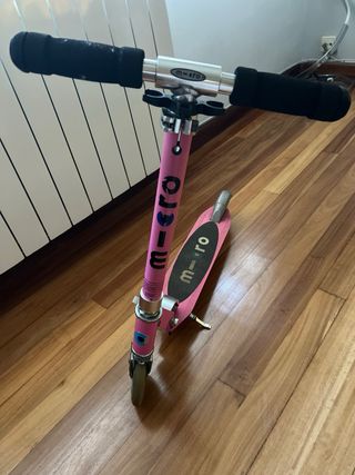 Patinete Micro rosa niña