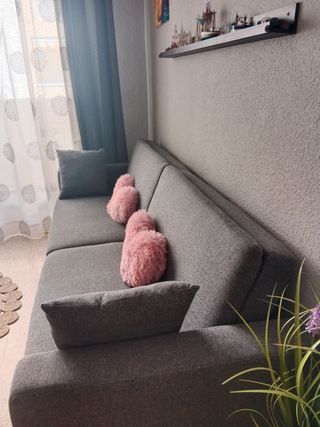 Sofá cama gris - 3 plazas está en Mazarrón puerto
