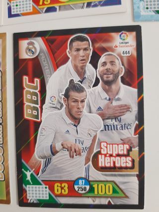 Cromos Adrenalyn Real Madrid 2016-17