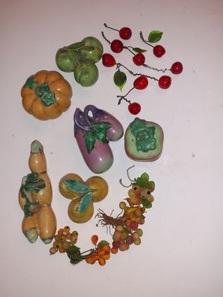 Frutta e verdura finte vintage