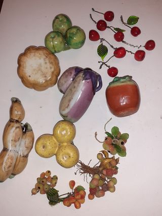 Frutta e verdura finte vintage
