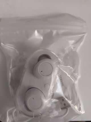 Auriculares Bluetooth blancos