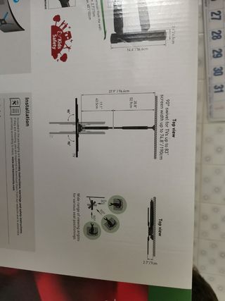 Soporte tele EXTRA LONG PREMIUM