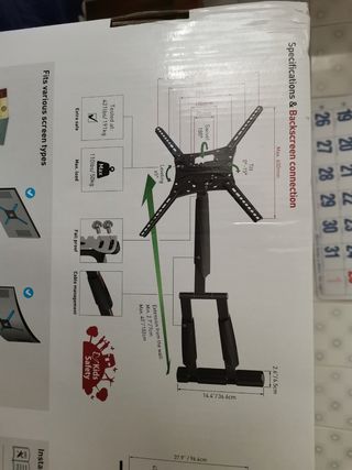 Soporte tele EXTRA LONG PREMIUM