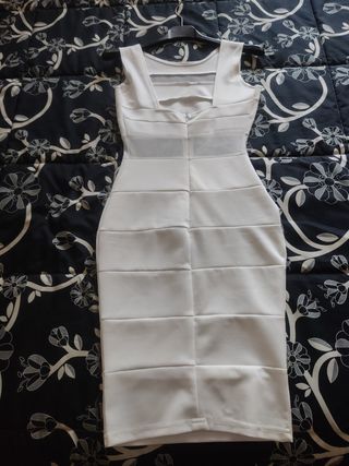 Vestido blanco XS - elegante