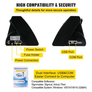 Plotter per Tagliare in Vinile Semiautomatico Mode