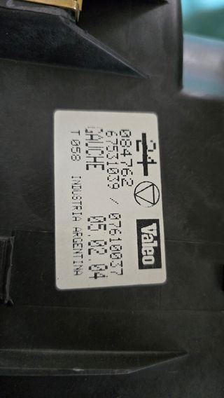 Faro Renault 19 fase 2 (1992) - Izquierdo