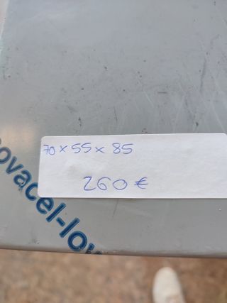 MESA DE ACERO DE 70 CM