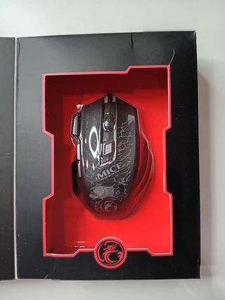 Ratón óptico para juegos con cable. 7 botones, inc