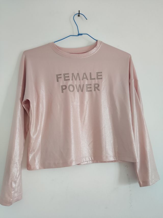 Camiseta rosa Zara niña 12 años