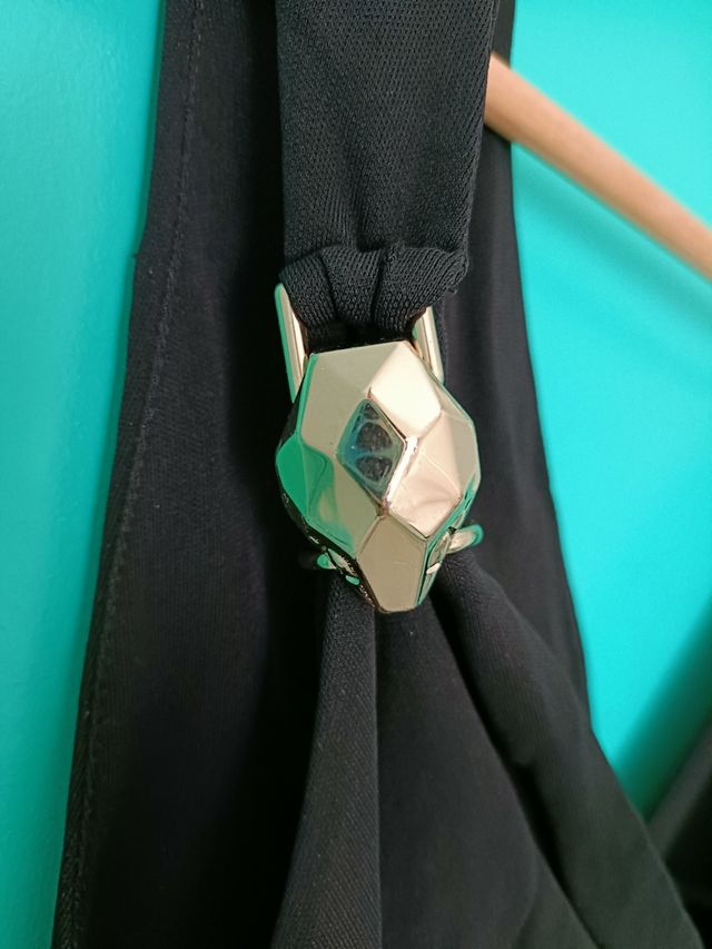 Vestido Cavalli negro