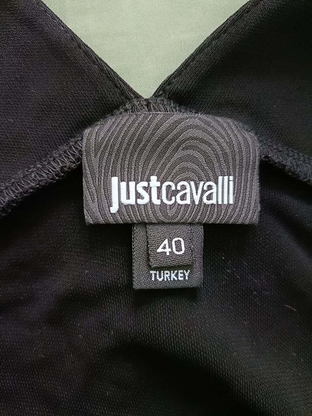 Vestido Cavalli negro