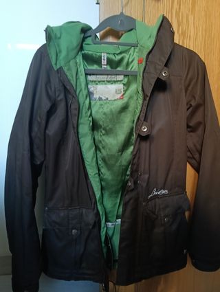 Cazadora Burton XS marrón-verde