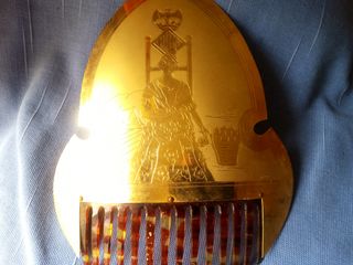 Aderezos de Fallera antiguo dorado.