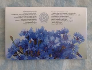 Estonia 2 euro commemorativo 2024 Coincard FDC BU