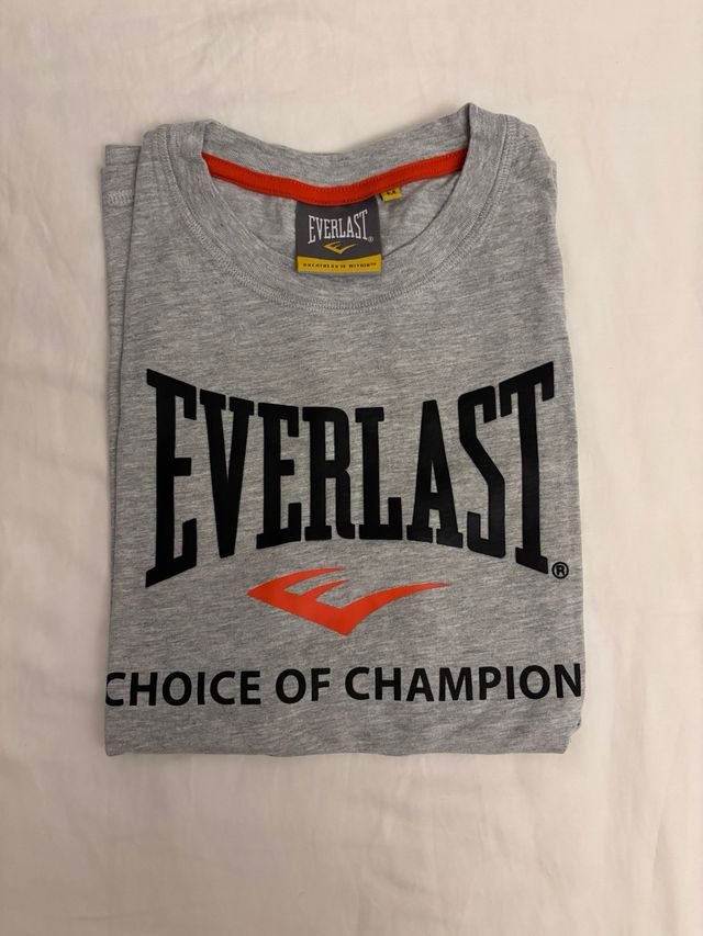 Camiseta sin mangas Everlast gris (talla M)