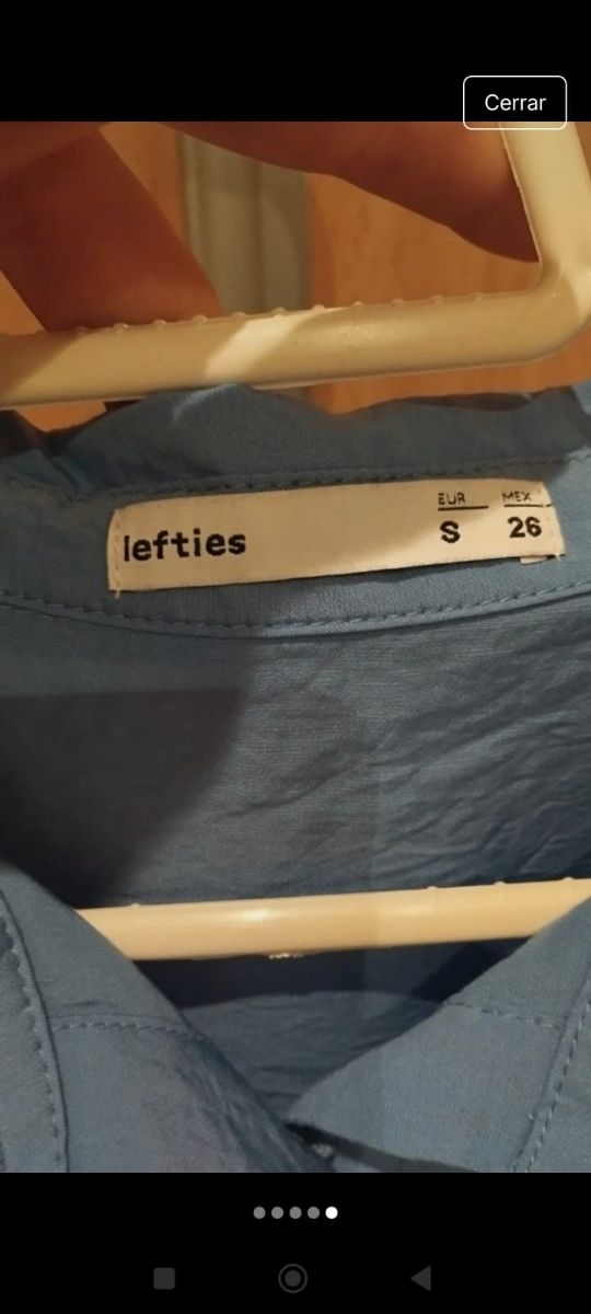 Vestido Lefties azul - Talla S