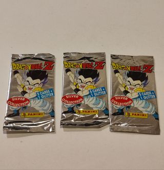 3 sobres Dragon Ball Z Panini