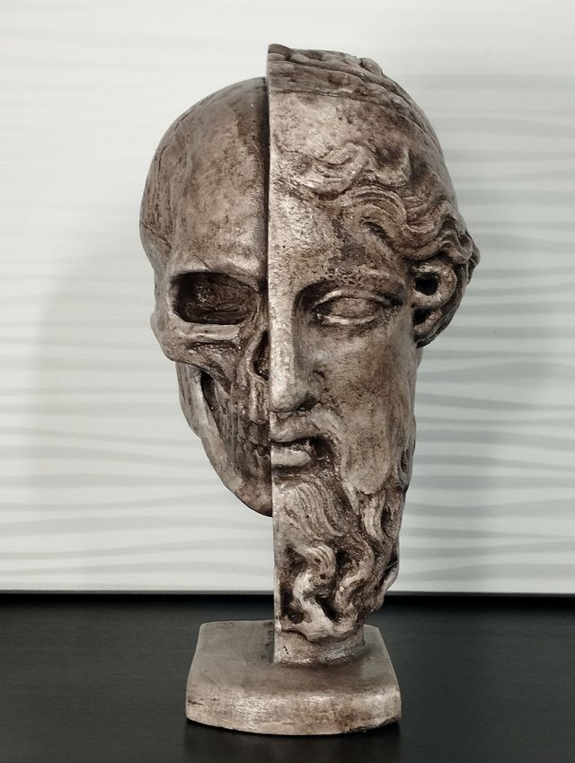 Scultura Skull Greco Design Home