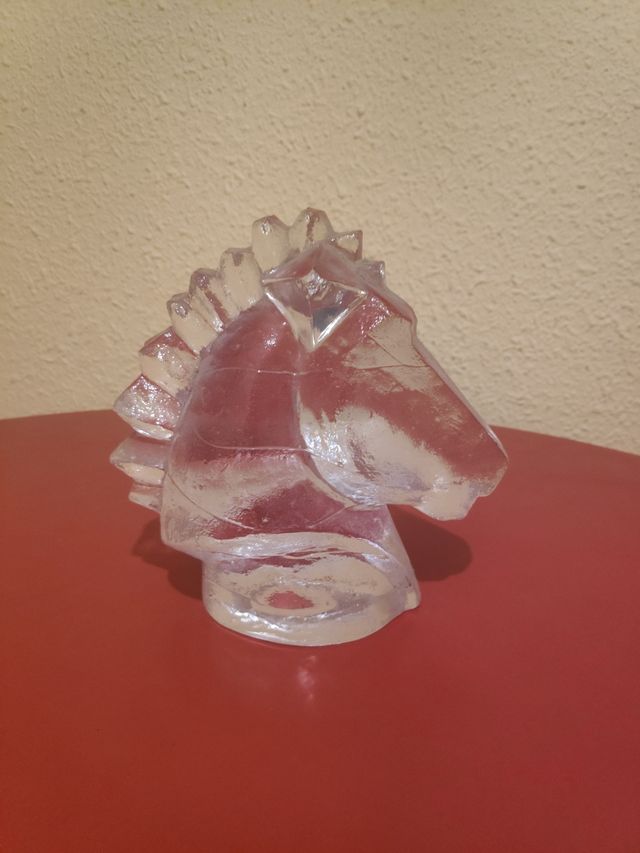 Cabeza Caballo Vidrio