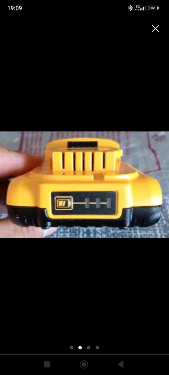 Batería DeWalt 18V XR 2.0Ah