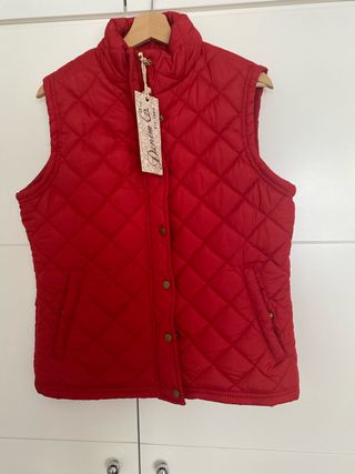 Chaleco Rojo Denim Co. acolchado