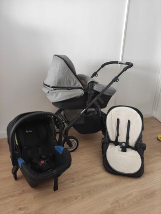 Carrito bebé SILVER CROSS 3 piezas