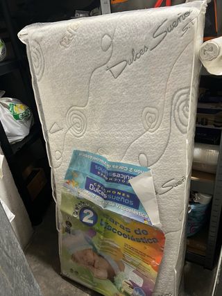 Colchón cuna viscoelástica 2 caras 120x60