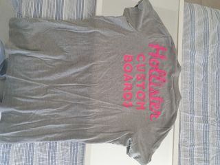 Camiseta Hollister XL gris