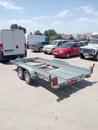 Alquiler remolque plataforma portacoches