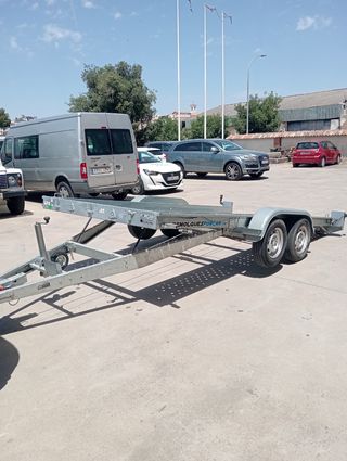 Alquiler remolque plataforma portacoches