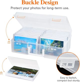 Caja Fotos Lifewit 10x15cm con 18 Fundas