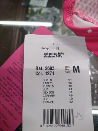 Costume L'Agente - Rosa - Tg.5