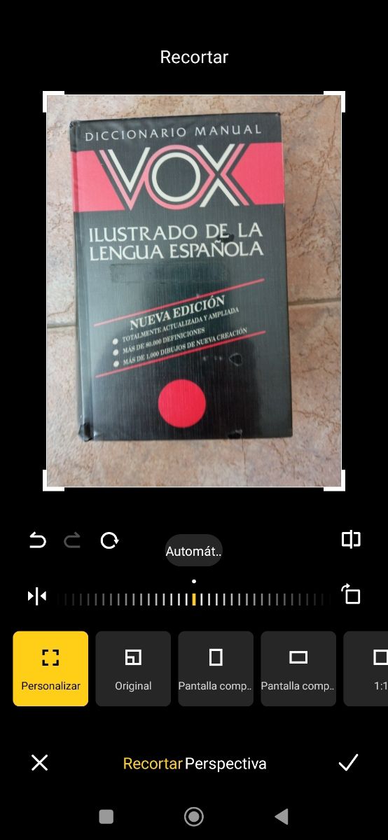 Diccionario Vox Lengua Española