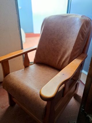 Sillones provenzales marrones