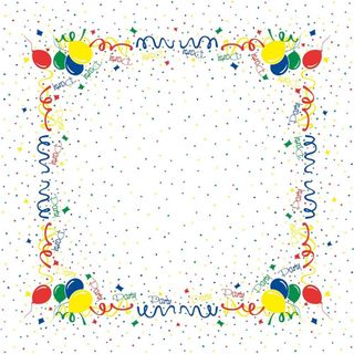 Pack 20 Manteles Airlaid 80x80cm Carnaval Mank