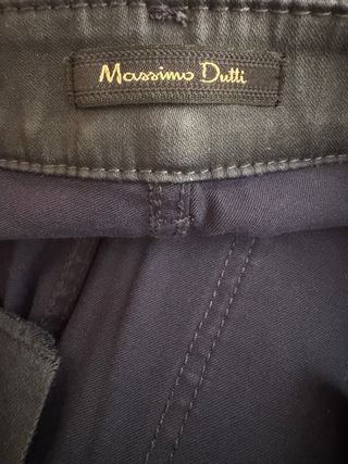 Pantalones negros Massimo Dutti