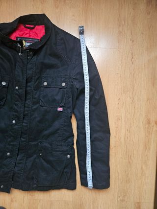 Chaquetón Belstaff negro