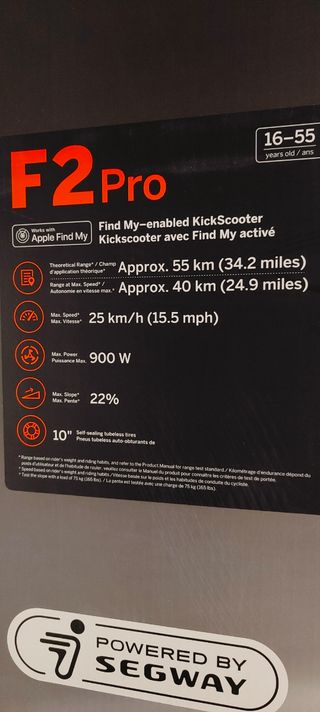 Ninebot KickScooter F2Pro