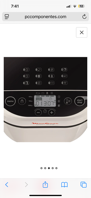 Pan casero: Moulinex Pain Dore OW210130 Panificado