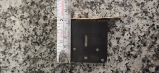 Tiradores armario vintage - metal dorado